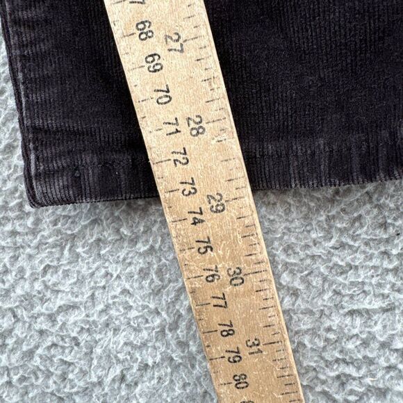 Levi’s 724 High Rise Straight Corduroy Pants Brown Size 25 - Picture 7 of 12